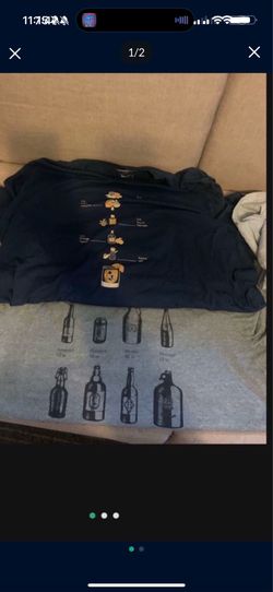 2 MENS XL TOP T SHIRTS BEER🍺 COCKTAILS 🍹