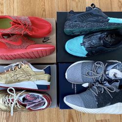 Nike Roshe/ Asic, Adidas and Puma KITH Colab