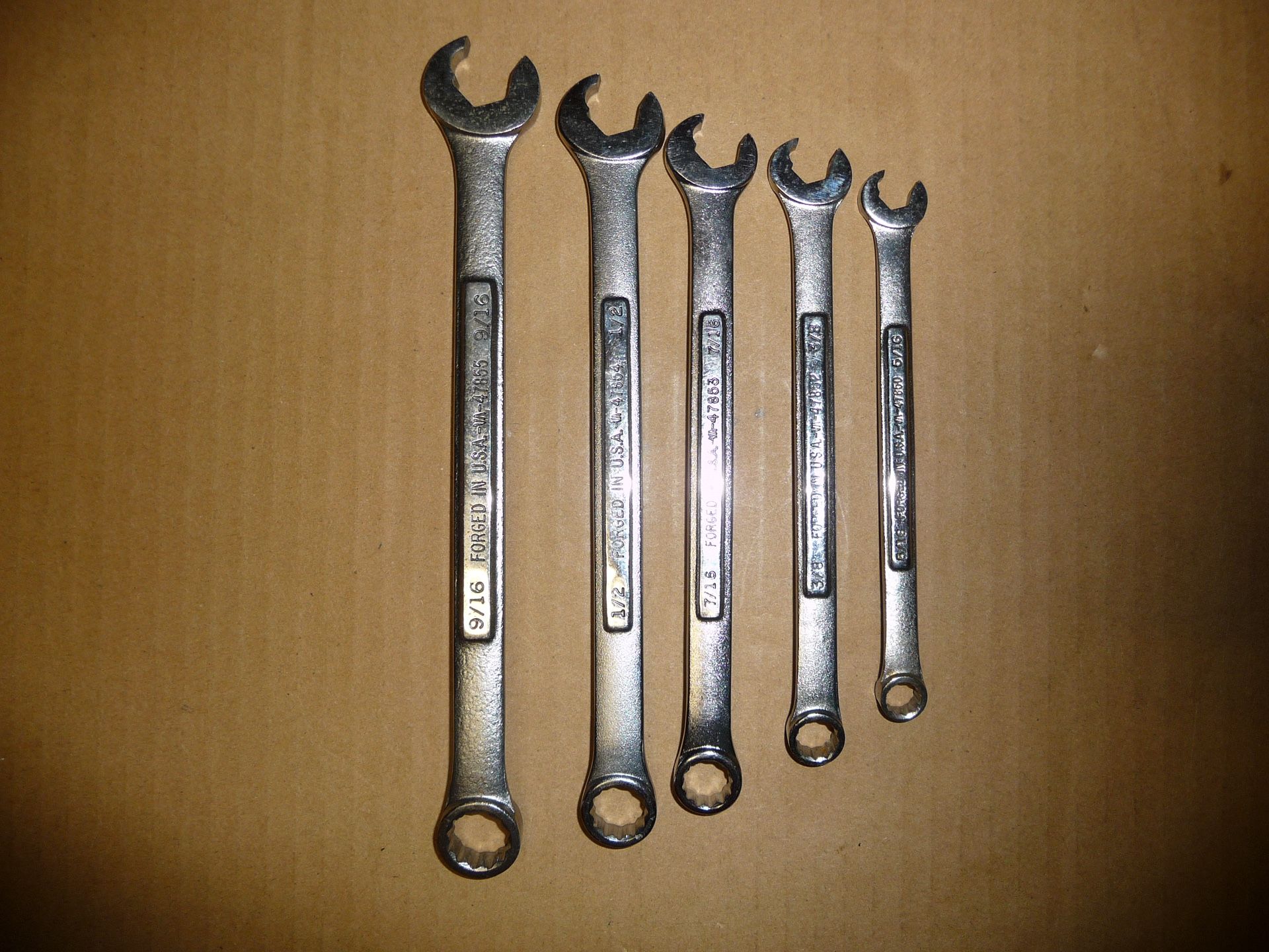 Craftsman 5 Piece Combination Speed Wrenches