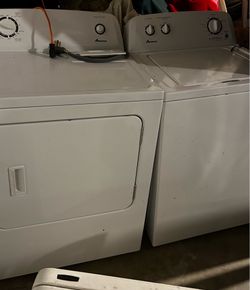 Washer and Dryer Amana