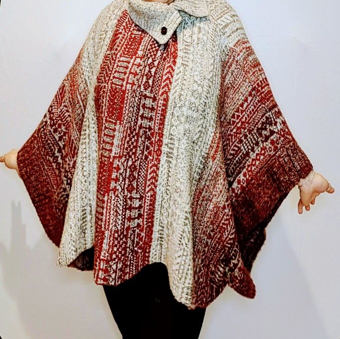 Alpaca Wool Poncho