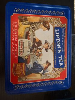 Lipton's Tea Vintage Collectible Tin