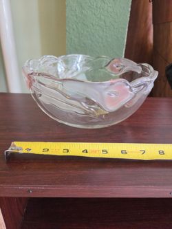 Calla Lilly Glass Bowl