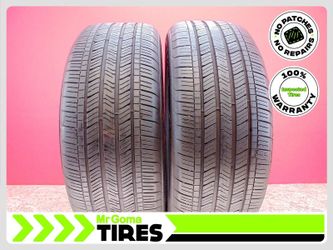 2 GOODYEAR ASSURANCE FINESSE 255/55R20 USED TIRES 8.2/32 TREAD NO PATCH 2555520