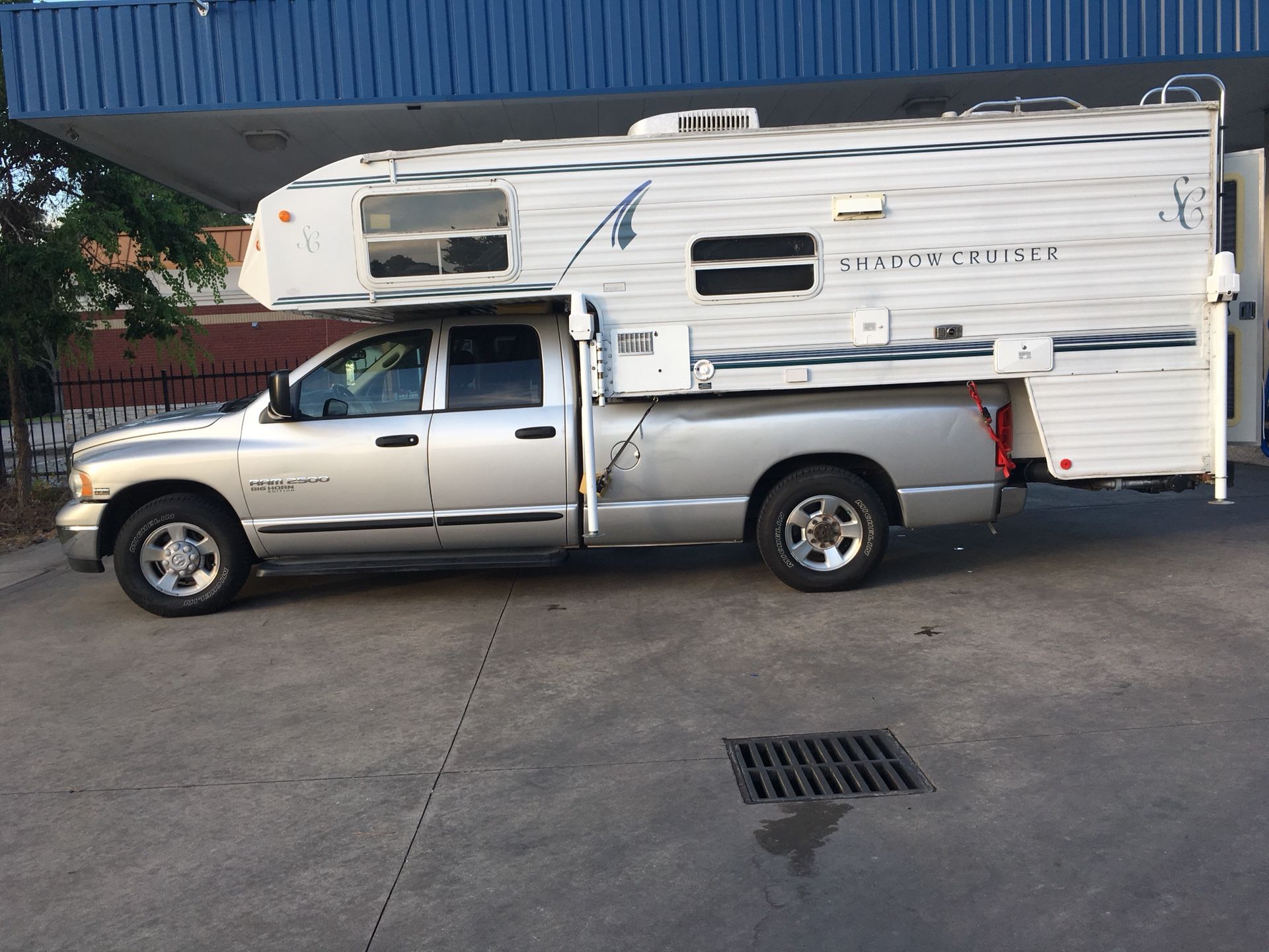 ‘97 Shadow Cruiser truck camper $4,800 or $14,200 with Dodge Ram pickup