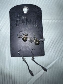 Wizarding World of Harry Potter Stud Earring Set Universal Studios Set Of 3 Pairs