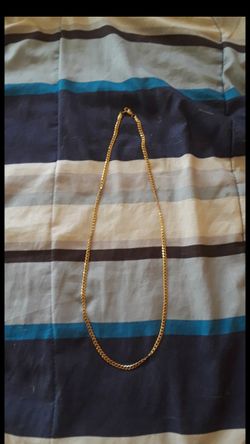 Gold plated chain
