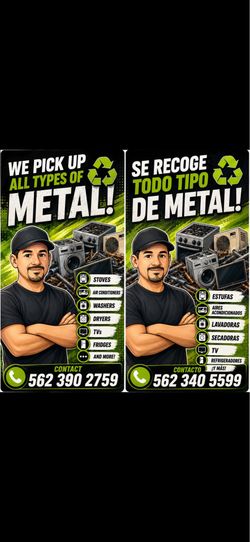♻️I do pick up metal♻️Recojemos metal