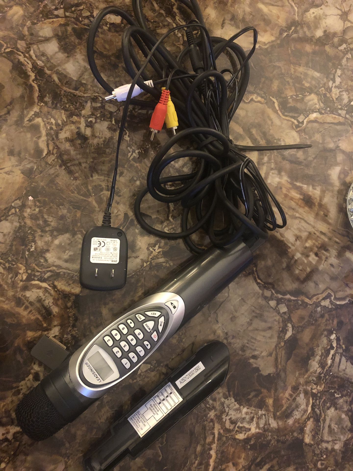 leadsinger karaoke microphone ls-3700w