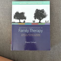 Mastering Competencies In Family Therapy