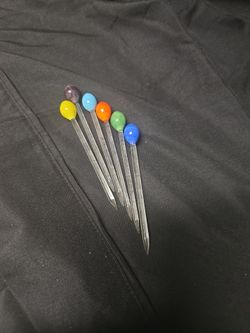 handcrafted glass cocktail stirrers