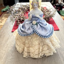Goebel Jenny Lind Ceramic Doll 10” Tall