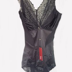 Black Lace Bodysuit Size 2 Xl
