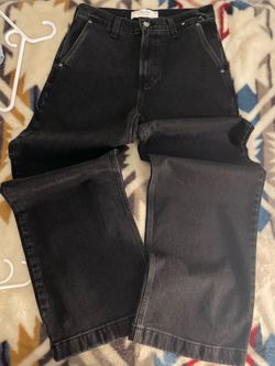 Hollister “super baggy” jeans