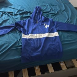 Long Sleeve Dodgers Windbreaker 