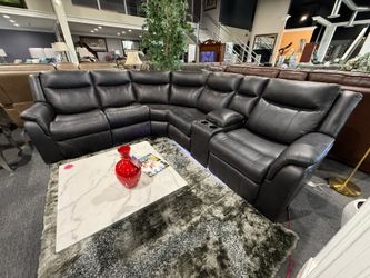 RECLINER SECTIONAL WITH LED LIGHTS