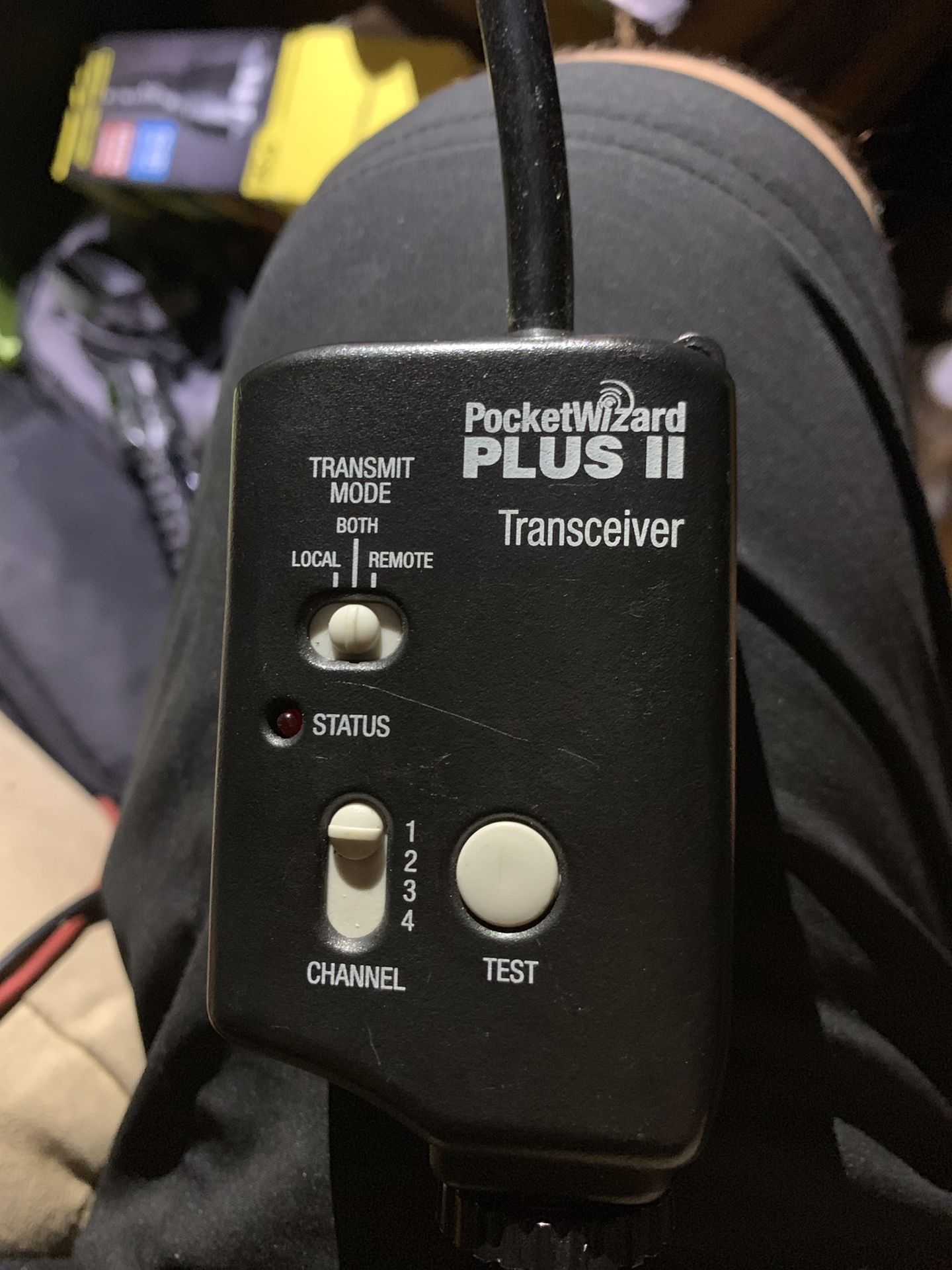 Pocketwizard plus 2 transceiver