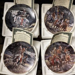 Decorative ceramic plates