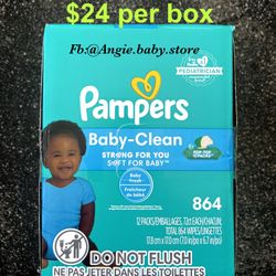 Pampers Wipes Fresh Scented 