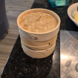 2 Tier Bamboo Steamer 