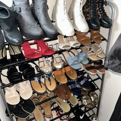 10 Tier Shoe Rack – Holds 40–60 Pairs