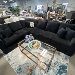 Perfect Black Sectional $1699🖤✨