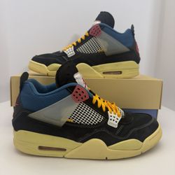 Union LA x Air Jordan 4 Retro “Off Noir” - Size 12M - Used - 100% Authentic