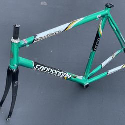 Cannondale Optimo Road Bike Frameset Set / Full Carbon Fork / Ritchey Headset 58