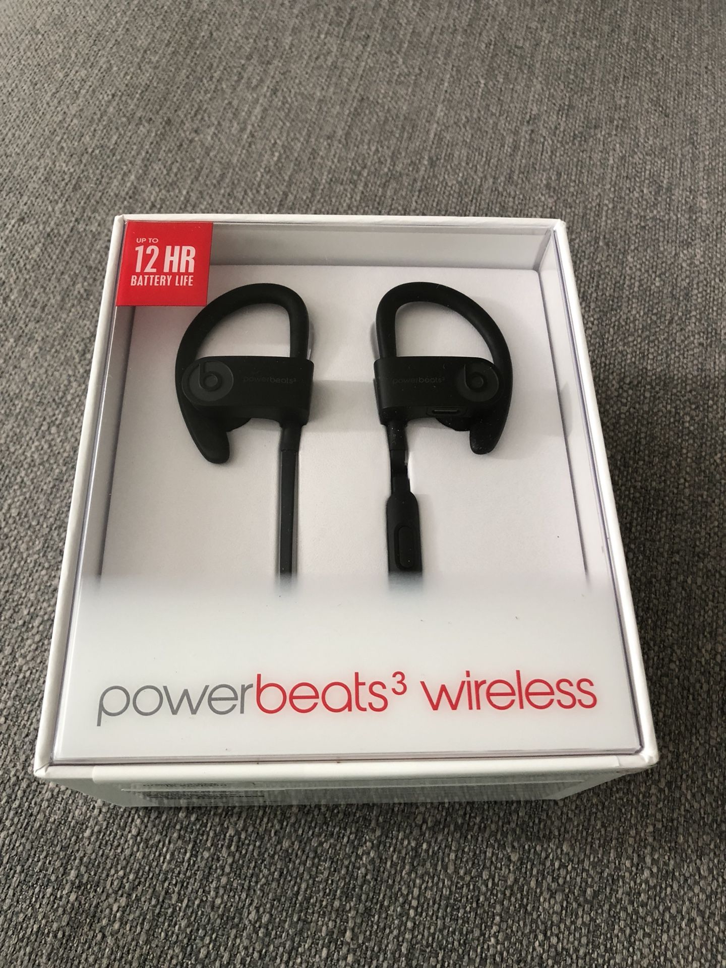 Brand New Beats powerbeats 3 wireless headphones black