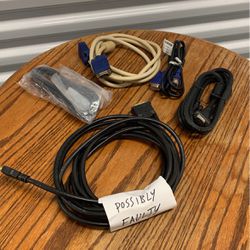 Lot Of Monitor Cables