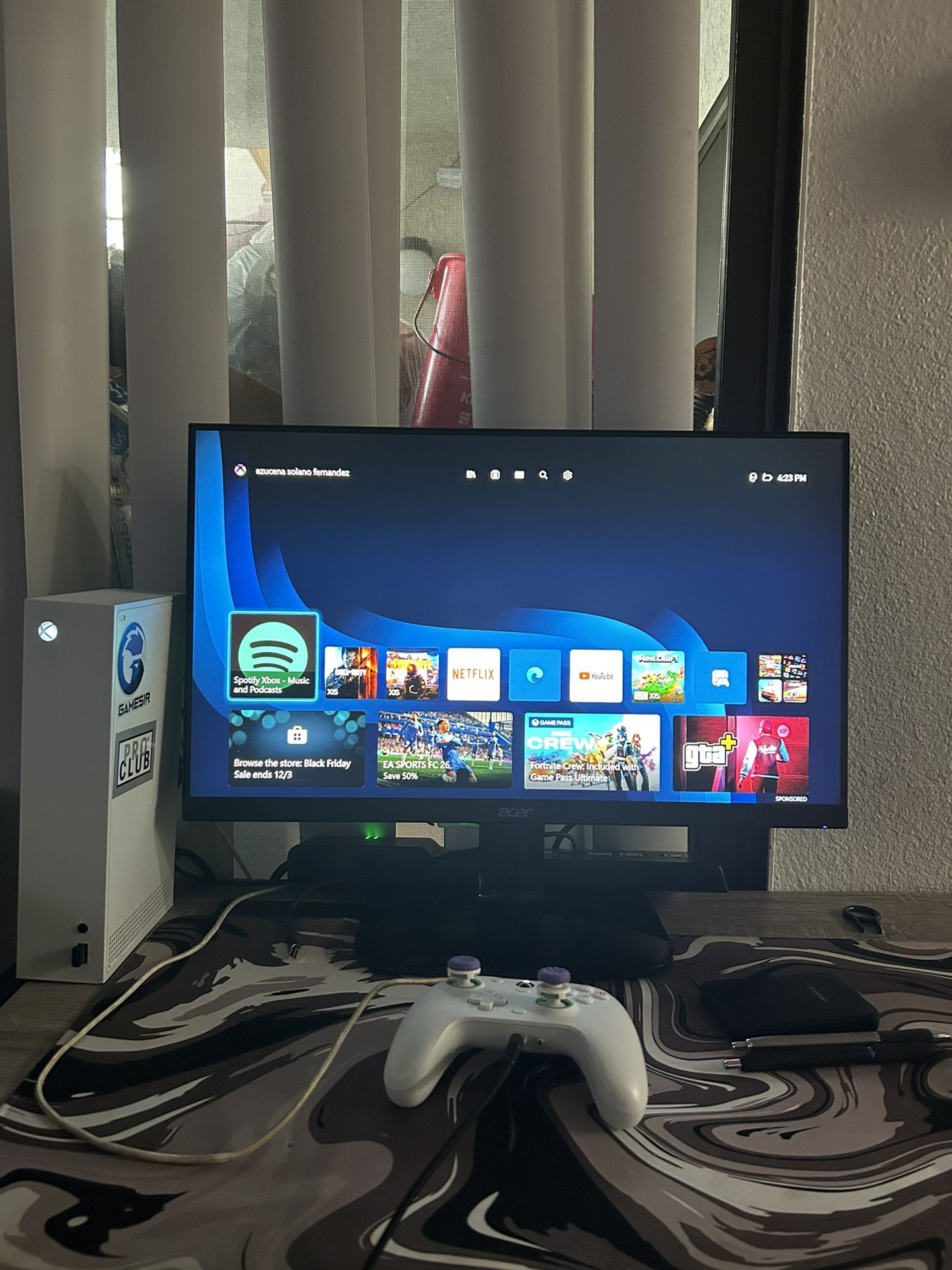 ACER Gaming Monitor 100HZ 1080P