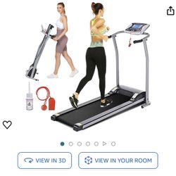 Folding Treadmill with Incline for Home Gym