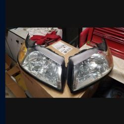 Mustang Head Lights Set