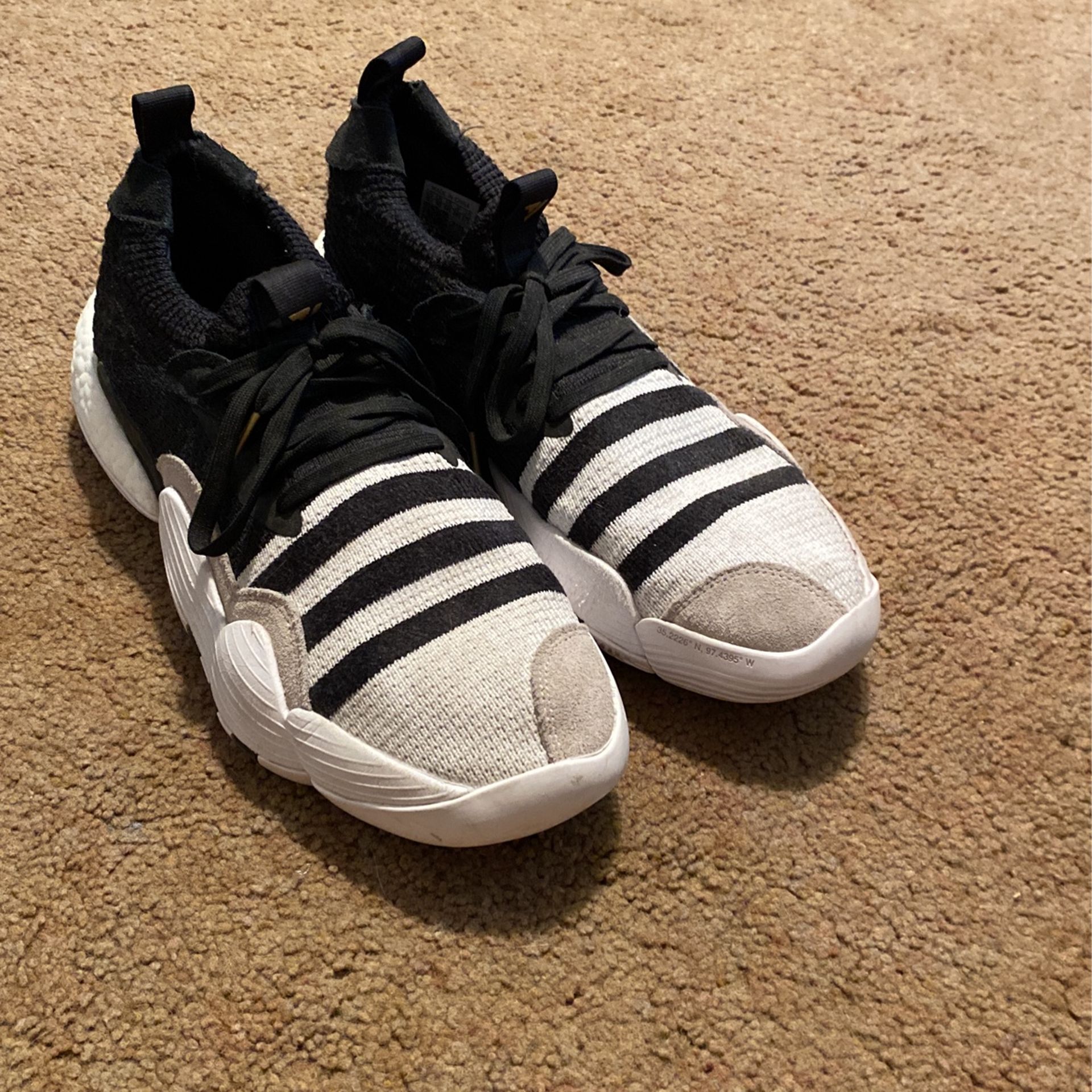 Trey Young Adidas Basketball Shoes Size 10 1/2