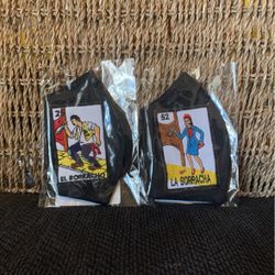El Borracho And La Borracha Face Mask!