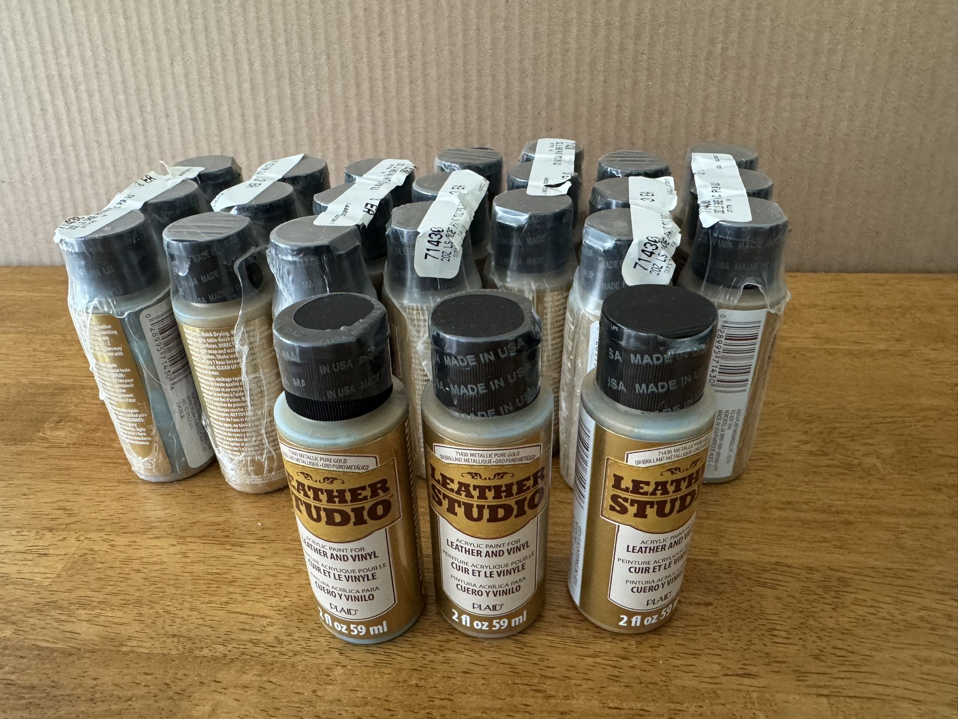 Gold Leather Paint