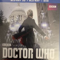 BBC’s DOCTOR WHO Dark Water/Death In Heaven 3D (3D Blu-Ray + Blu-Ray + DVD) NEW!
