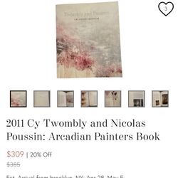 Book 2011 Cy Twombly And Nicolas
