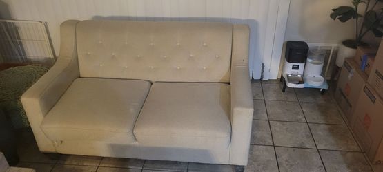 White sand Color sofa