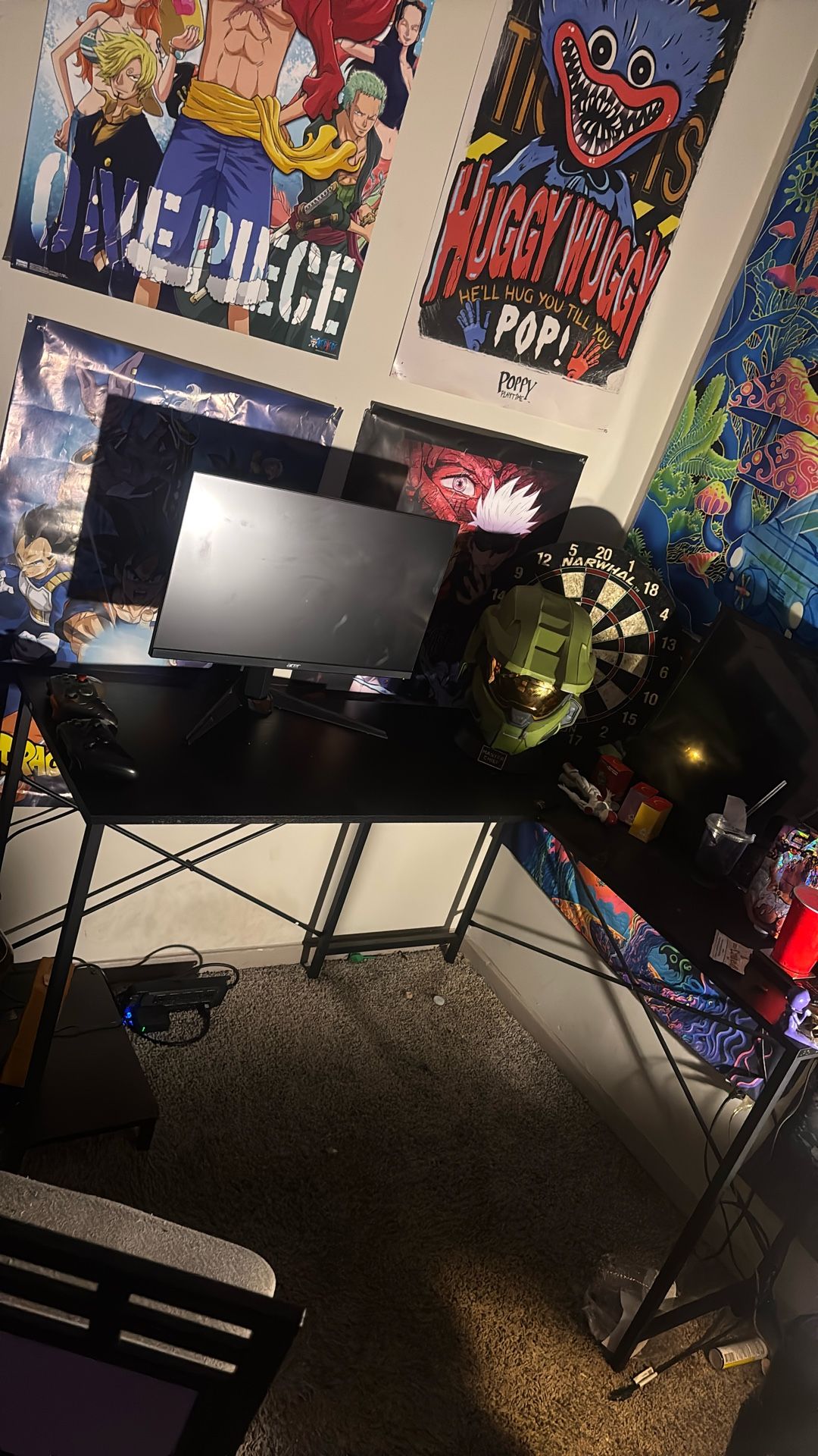 Gaming Table,  244 Hz Monitor 