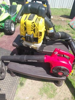 Back pack blower n craftsman vlower