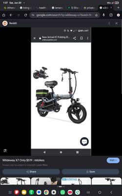 Wildway foldable bike