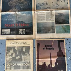 Vintage Newspapers 