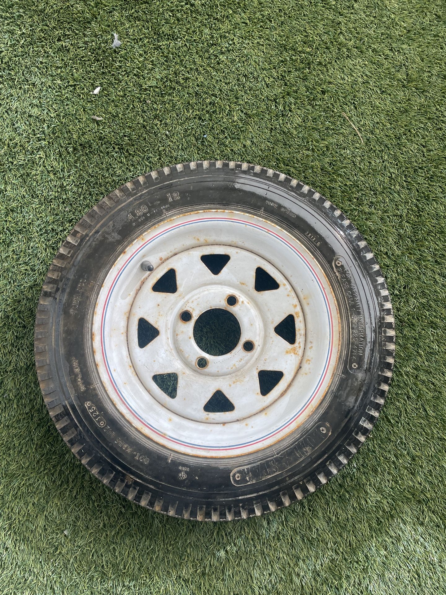 Trailer Tire 4.80-12