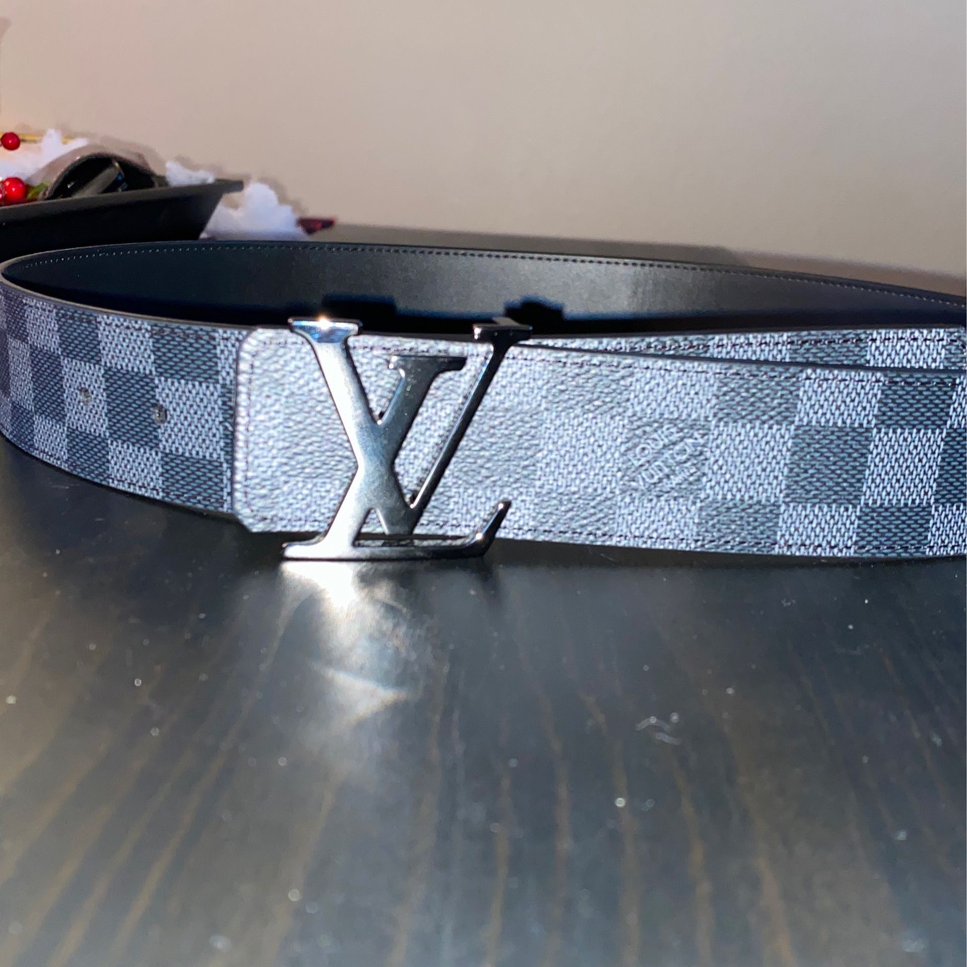 Men Black Louis Vuitton Belt (great condition) for Sale in Danville, IN -  OfferUp
