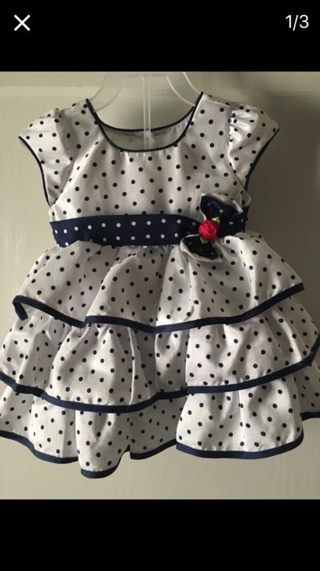 Brand new 12 months baby girl dress