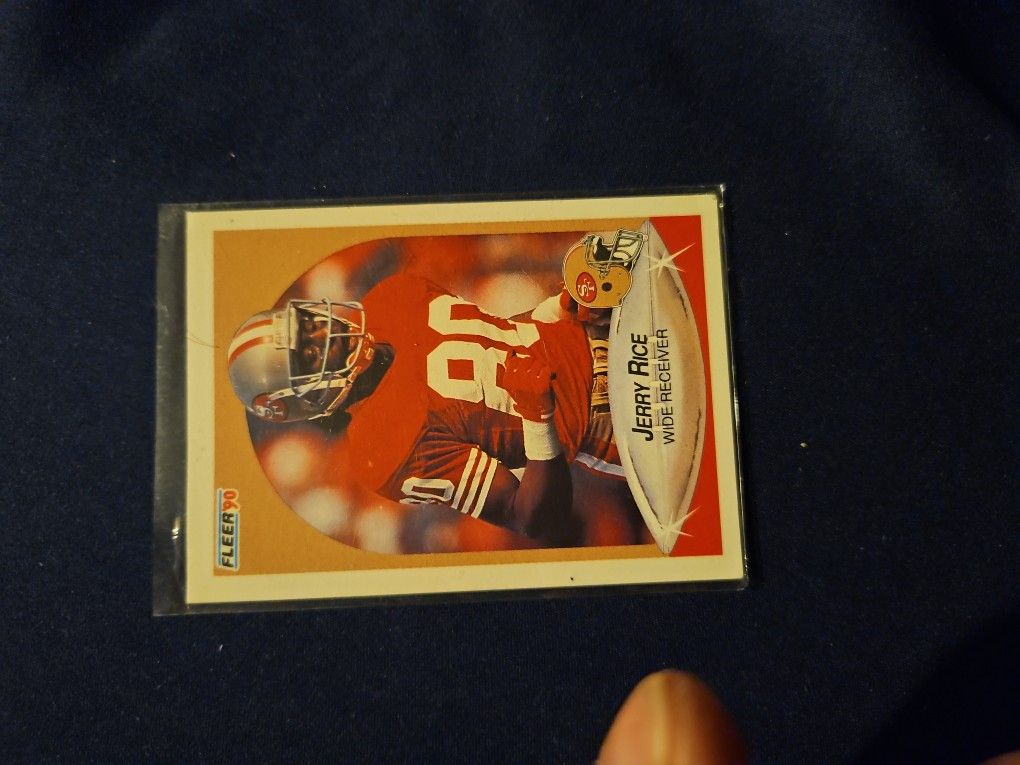 1990 Jerry Rice Trading Card