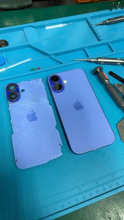 iPhone back glass.
