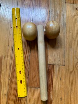 Wooden massager