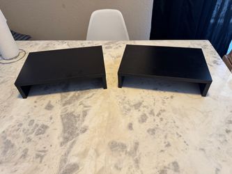 Black Monitor Stand
